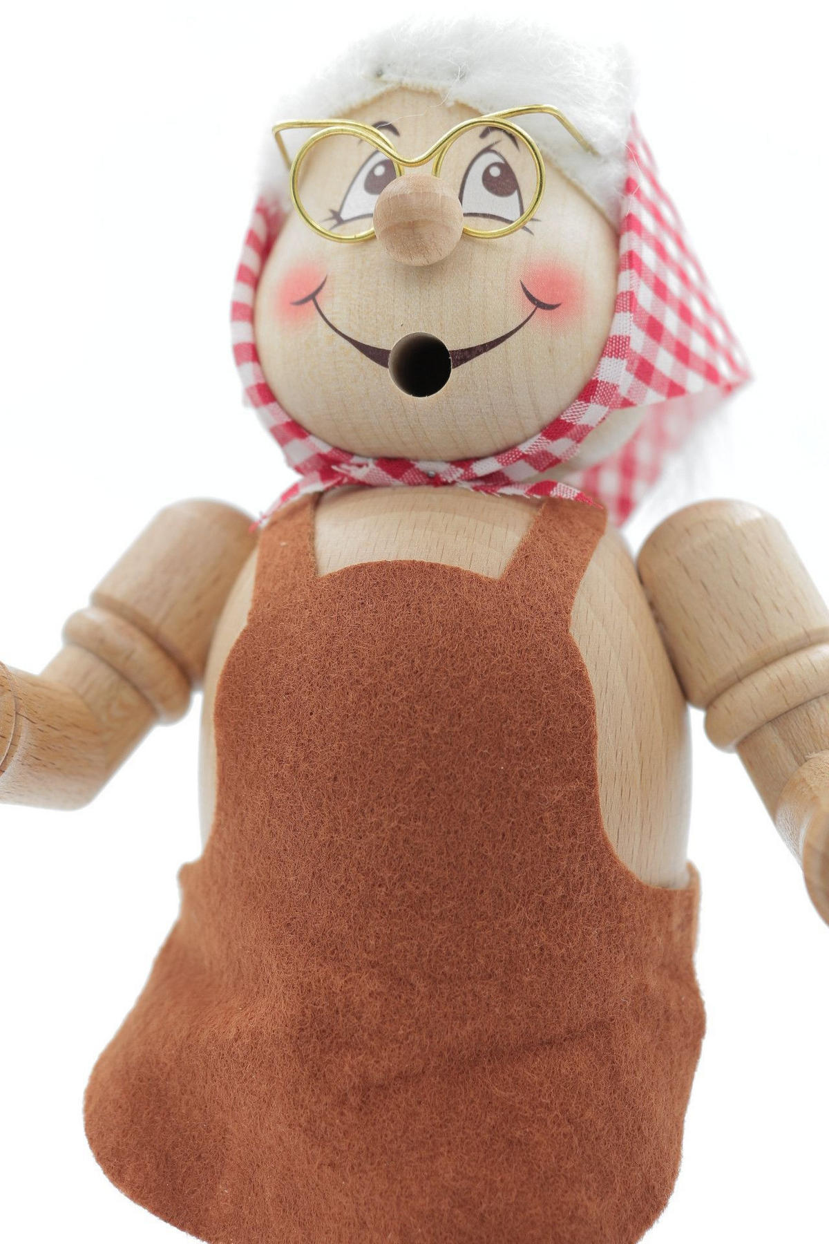 RAUCHFIGUR Wichtel Reisigfrau 23 cm - Multicolor, Holz (11/22/0.1cm)