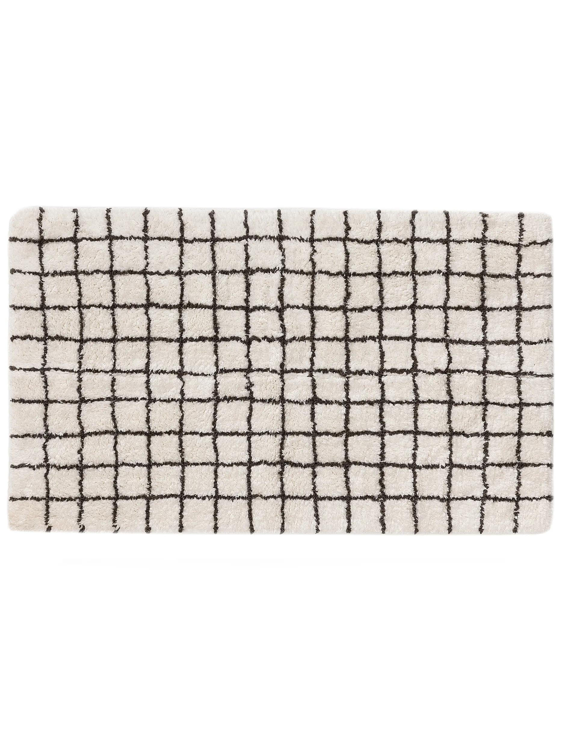 BADEMATTE Wavu Weiß 70x120 cm - Weiß, Textil (70/120cm) - benuta Nest