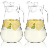 KRUG 2 L 2-teiliges Set - Transparent, Kunststoff (10.4/10.4cm)