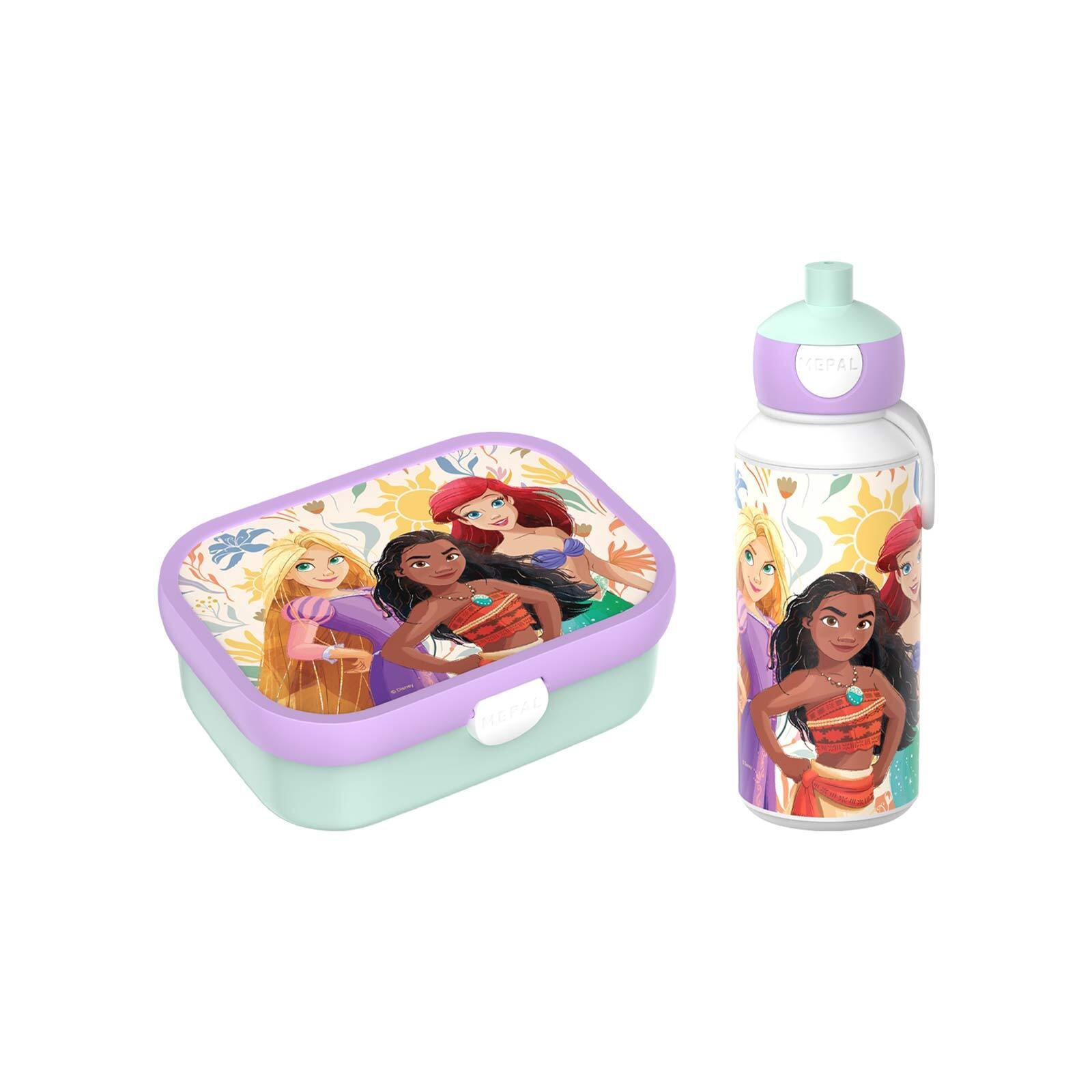 LUNCHSET Campus Princess Power 2er Set - Violett/Mintgrün, Kunststoff (7.5/18.8/20.5cm) - Mepal