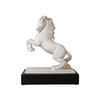 DEKOOBJEKT Studio 8 - Magnifique, Biskuit-Porzellan, Weiß-Gold, 31 cm - Weiß, Keramik (14/31/25cm) - Goebel