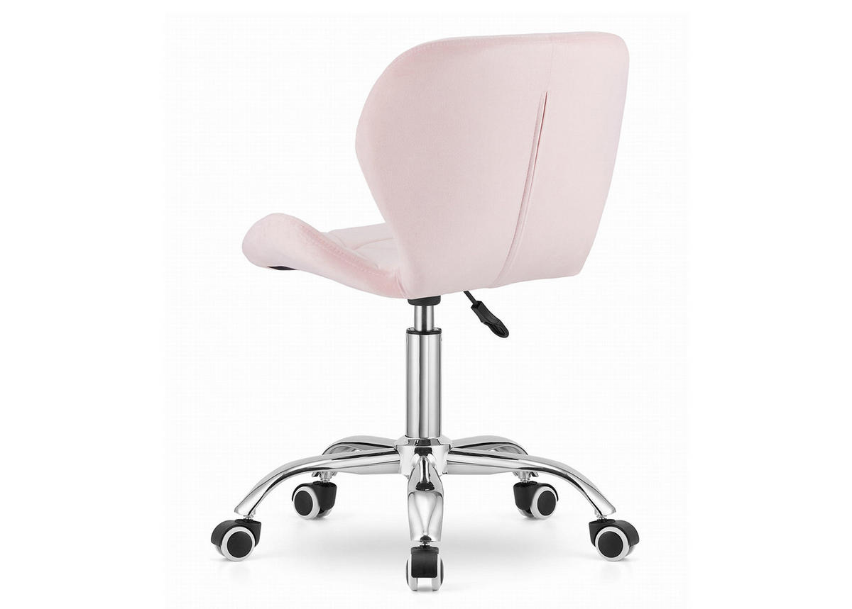 BÜROSTUHL Avola, hellrosa - Pink, Textil (47.5/86.5/55.5cm)