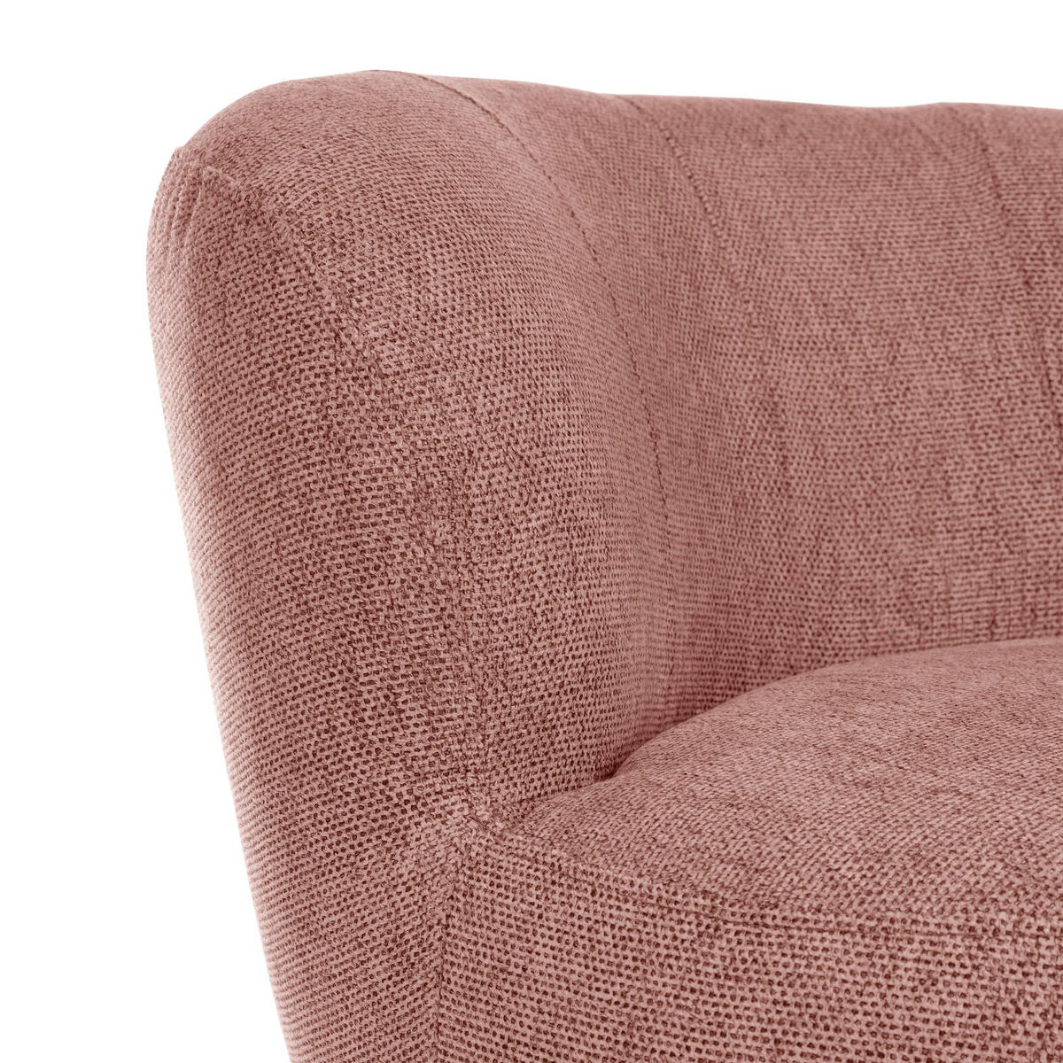 KINDERSESSEL Kayla Flachgewebe lachs - Hellrosa, Kunststoff (55/61/50cm) - 58aufmkessel