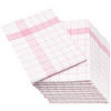 GESCHIRRTÜCHER, 12er-Set, 50x70 cm, 50% Baumwolle, 50% Leinen, Rot - Rot, Textil (50/70cm) - Zollner