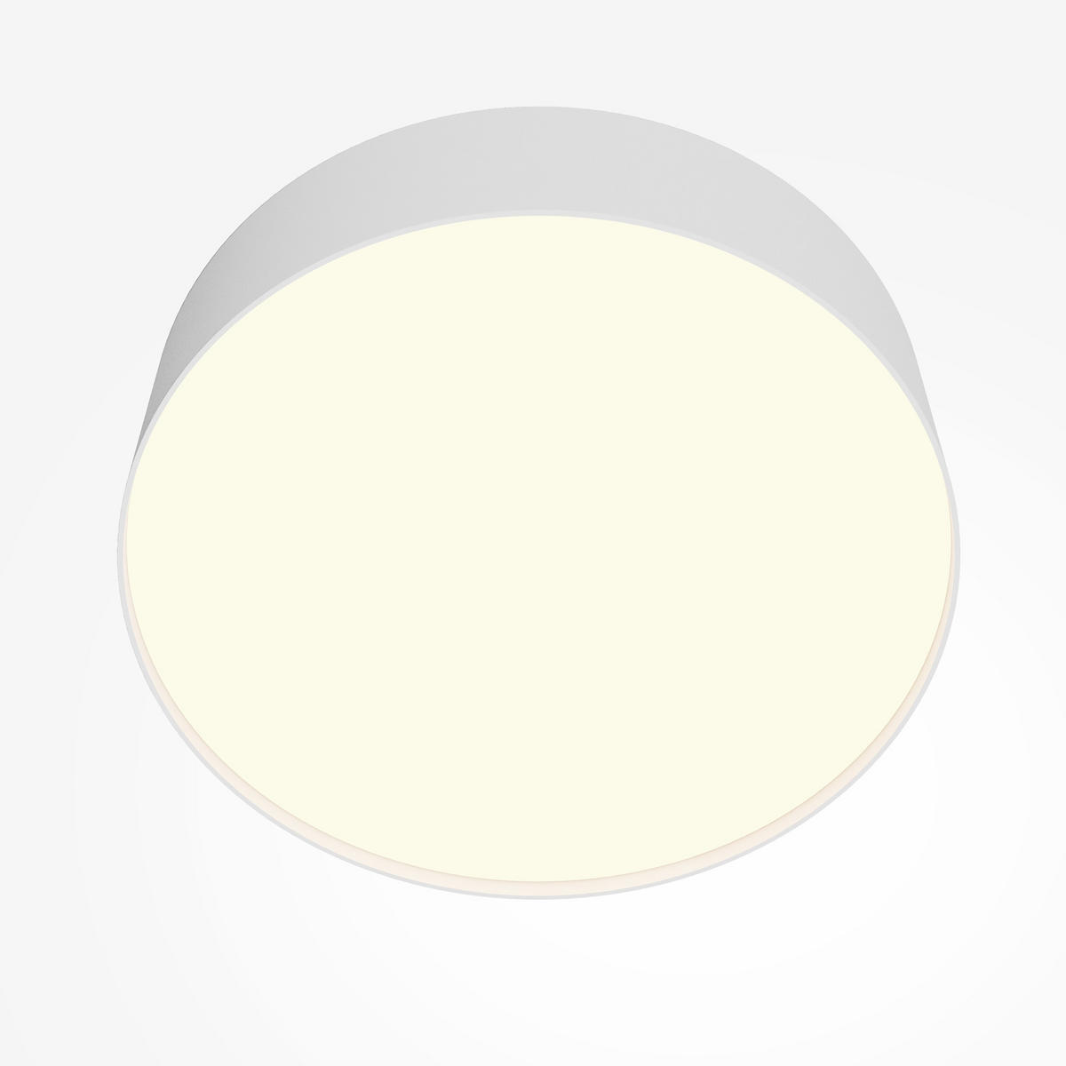 DECKENLEUCHTE Zon - Weiß - 22/22/6 cm - Weiß, Kunststoff (22/22/6cm) - Maytoni