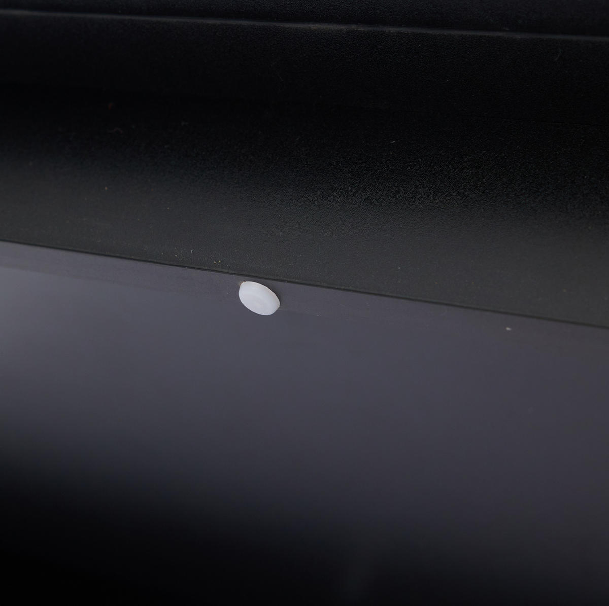 COUCHTISCH aus Acryl 100x50x42 cm Schwarz mit LED-Beleuchtung, App-Steuerung und 2 Schubladen - Schwarz, Holzwerkstoff (100/50/42.5cm) - Modfu
