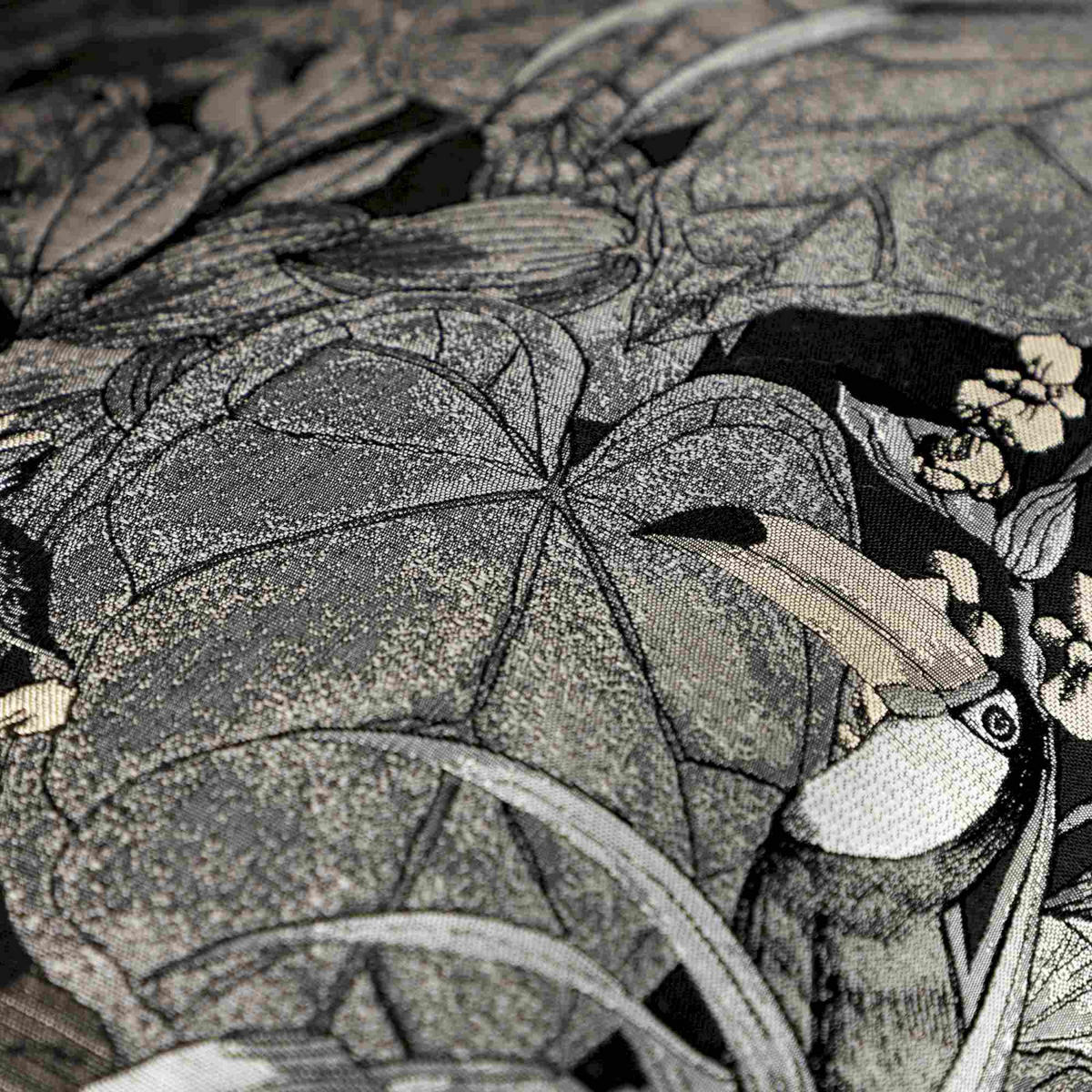 ZIERKISSENHÜLLE TOUCAN - Anthrazit, Textil (45/45cm) - Schöner Wohnen