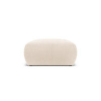 POUF Molino aus Boucle beige - Beige, Textil (75/36/75cm) - Micadoni