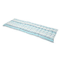 BANKAUFLAGE New England, 3-Sitzer gestreift - Blau, Textil (143/48/5cm) - Homescapes