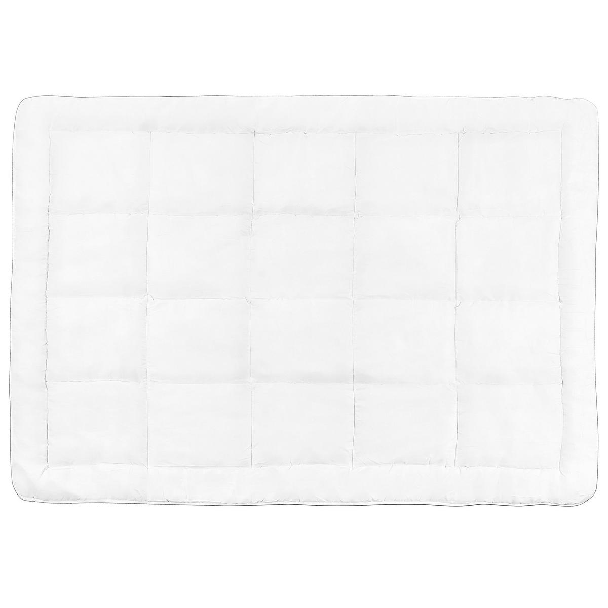 BETTDECKE Polyester Extra Warm 155/220 cm Lemberg - Weiß, Textil (155/220cm) - Beliani