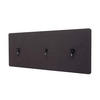 AKUSTIK-TISCHTRENNWAND Braun - Braun, Textil (160/60/2cm) - MCW