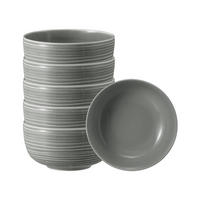 FOODBOWL Terra Perlgrau ø 17,7 cm 6er Set - Grau, Keramik (17.7cm) - Seltmann Weiden