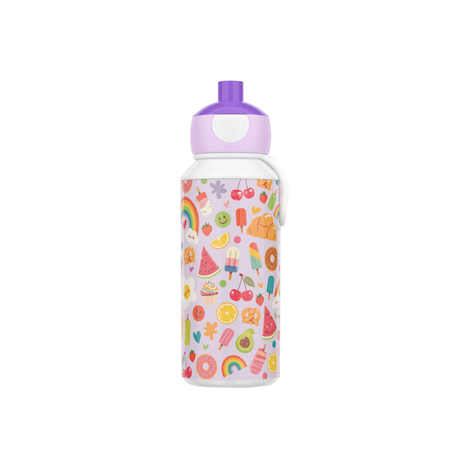 POP-UP TRINKFLASCHE Campus (2025) Food Fest 400 ml - Lila, Kunststoff (0.4L) - Mepal