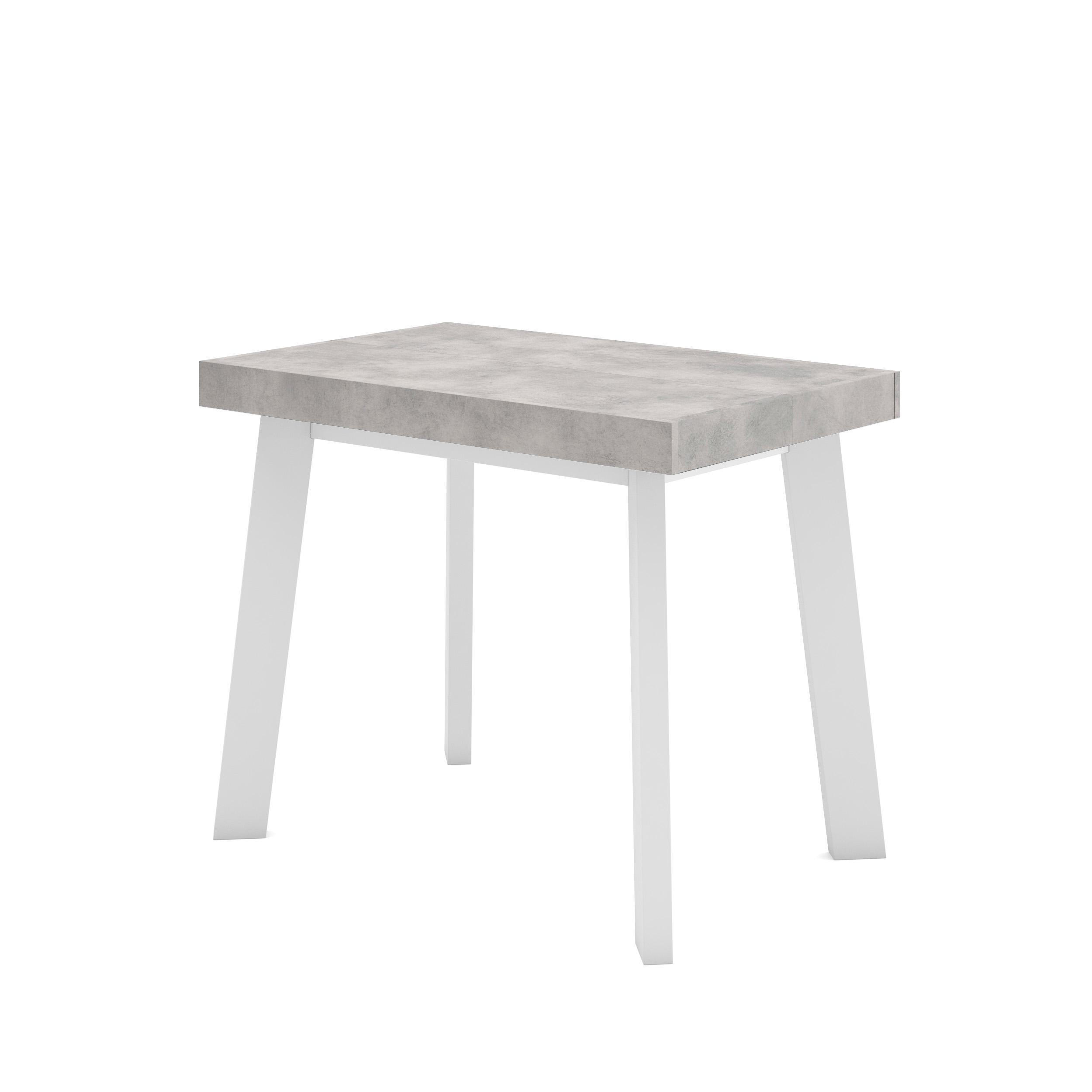 Skraut Home KONSOLENTISCH Grau 140cm × 90cm × 73cm