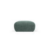 POUF Molino aus Chenille-Stoff petrol - Petrol, Textil (75/36/75cm) - Micadoni