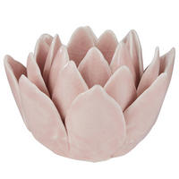TEELICHTHALTER Blossom Blüte - Pink, Keramik (8cm) - Butlers