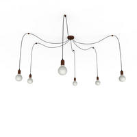 HÄNGELEUCHTE - Dunkelbraun, Metall (6/6/6cm) - Lumicom