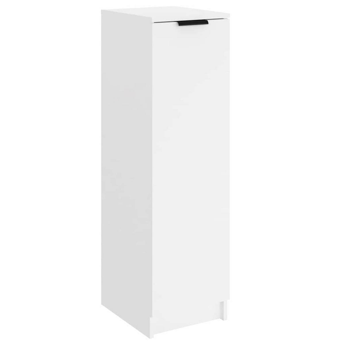 SCHUHSCHRANK mit 6 Fächern, 30/35/100 cm, aus Holzwerkstoff, Weiß - Weiß, Holz (35/100/30cm) - vidaXL