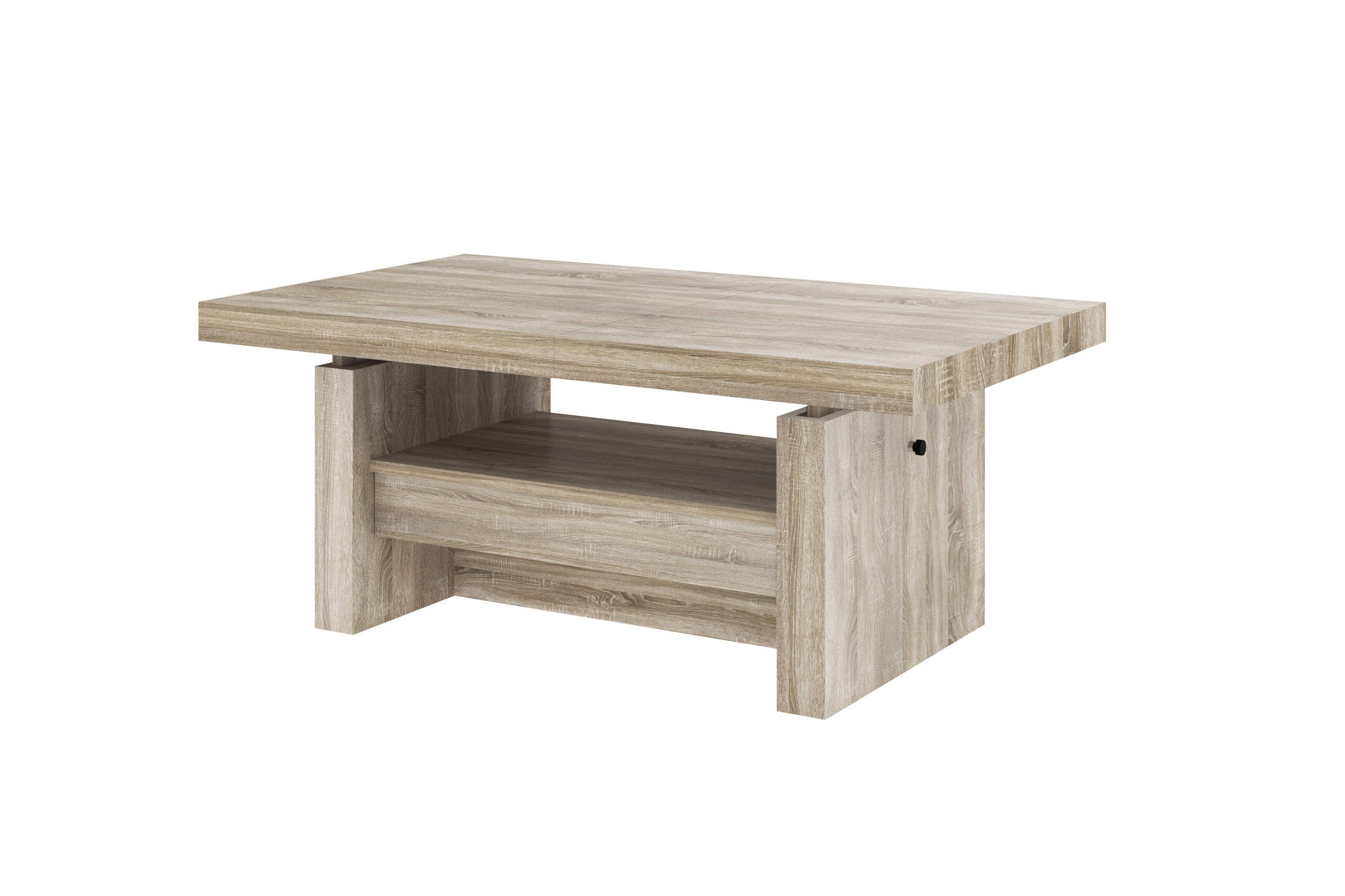 COUCHTISCH rechteckig Sonoma Eiche 120/50/70 cm - Sonoma Eiche, Holzwerkstoff (70/120/50cm) - designimpex