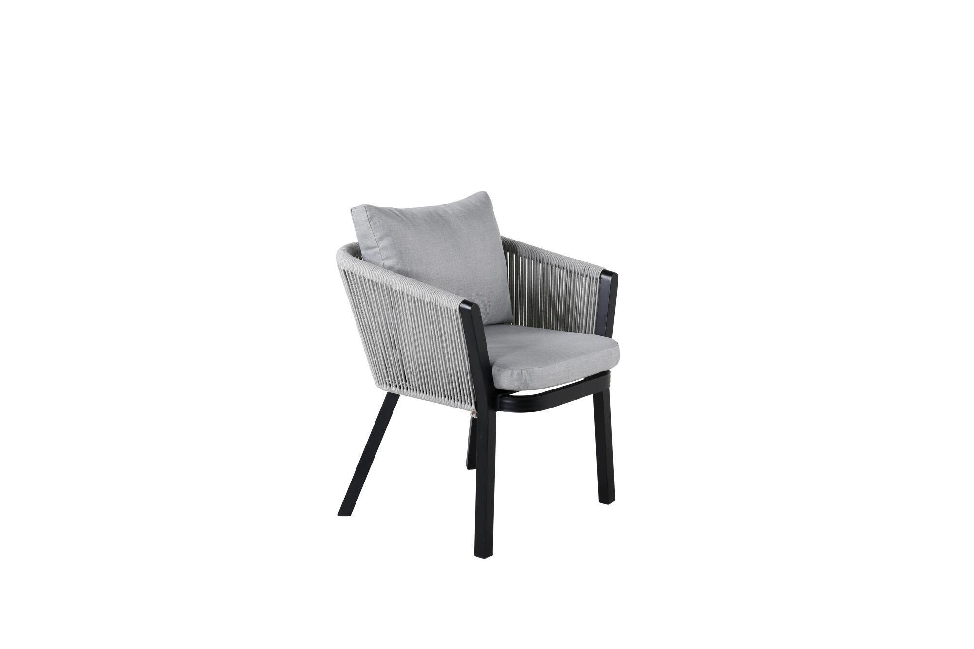 Furnlux Gartenessstuhl Grau 60x73x63 cm