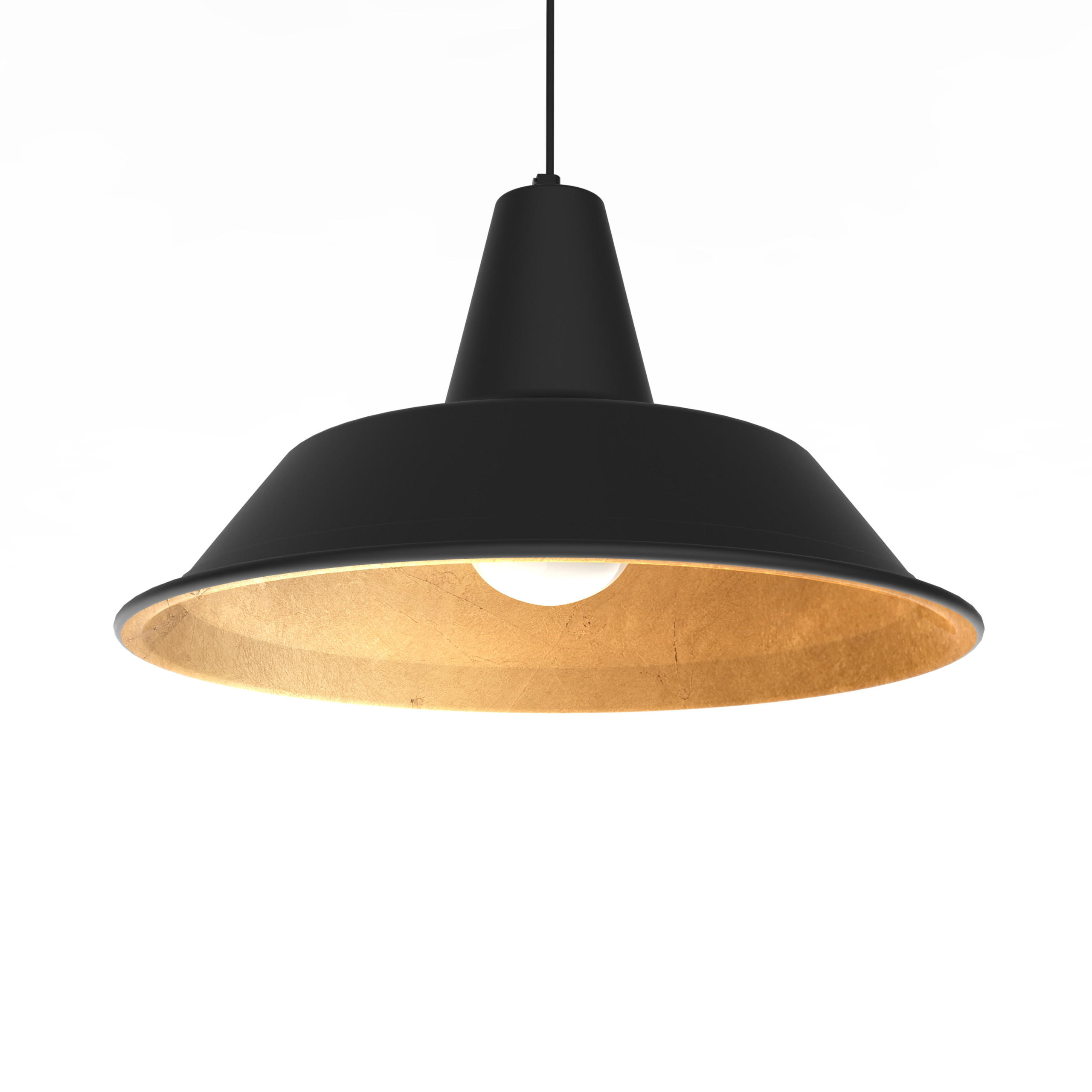 Lumicom Hängeleuchte Gold 45x25x45 cm