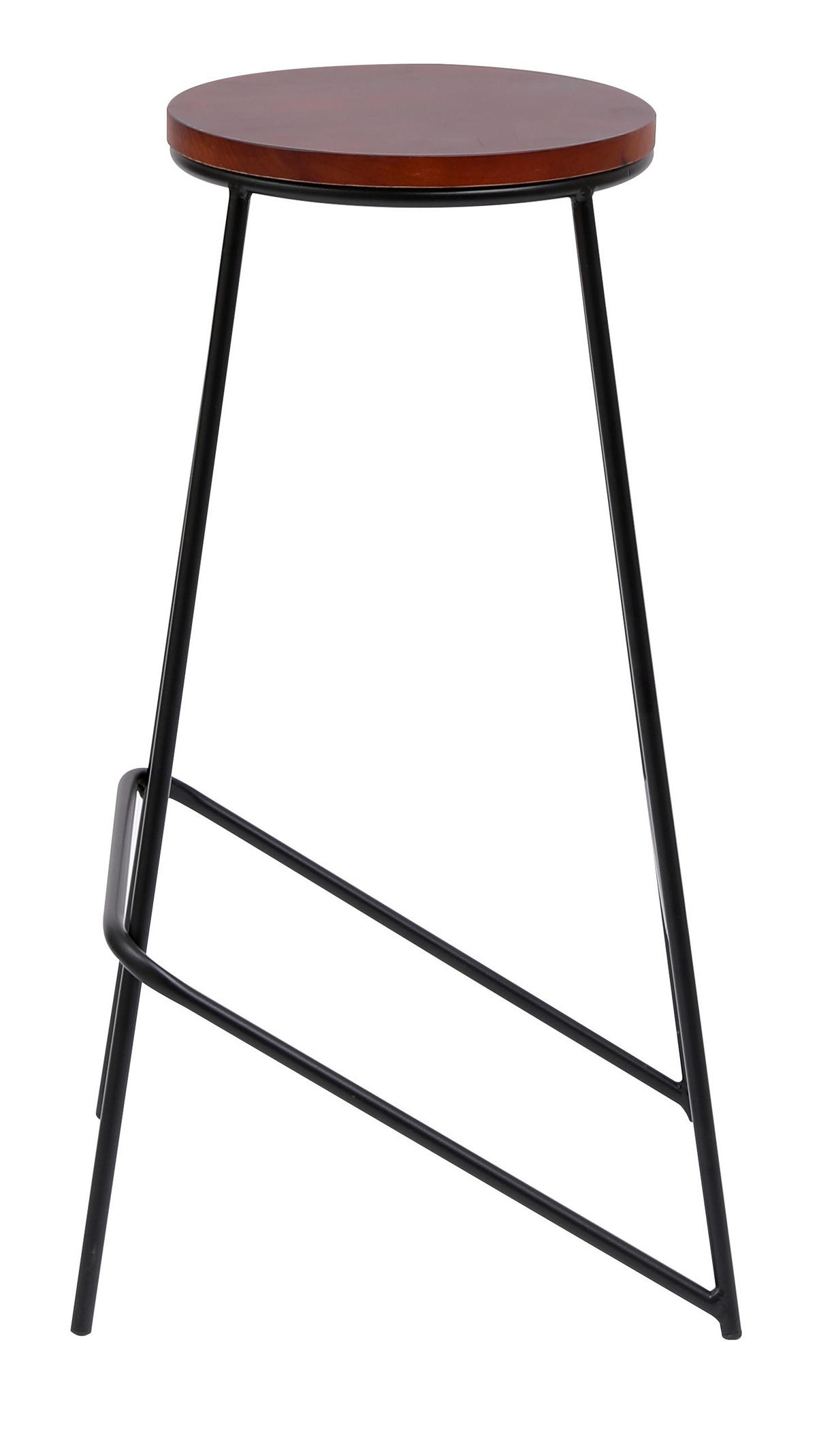 BARHOCKER 4er-Set Holz Braun - Braun, Holz (40/71/40cm) - Nordlys