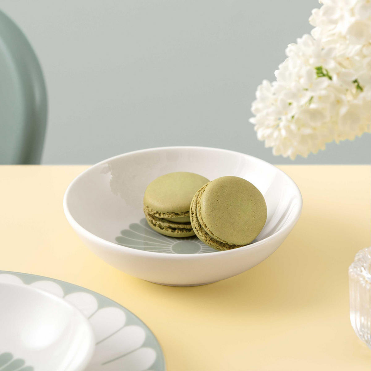 DESSERTSCHALEN Fleur Couleur Vert ø 13,2 cm 6er Set - Grün, Keramik (13.2cm) - Villeroy & Boch