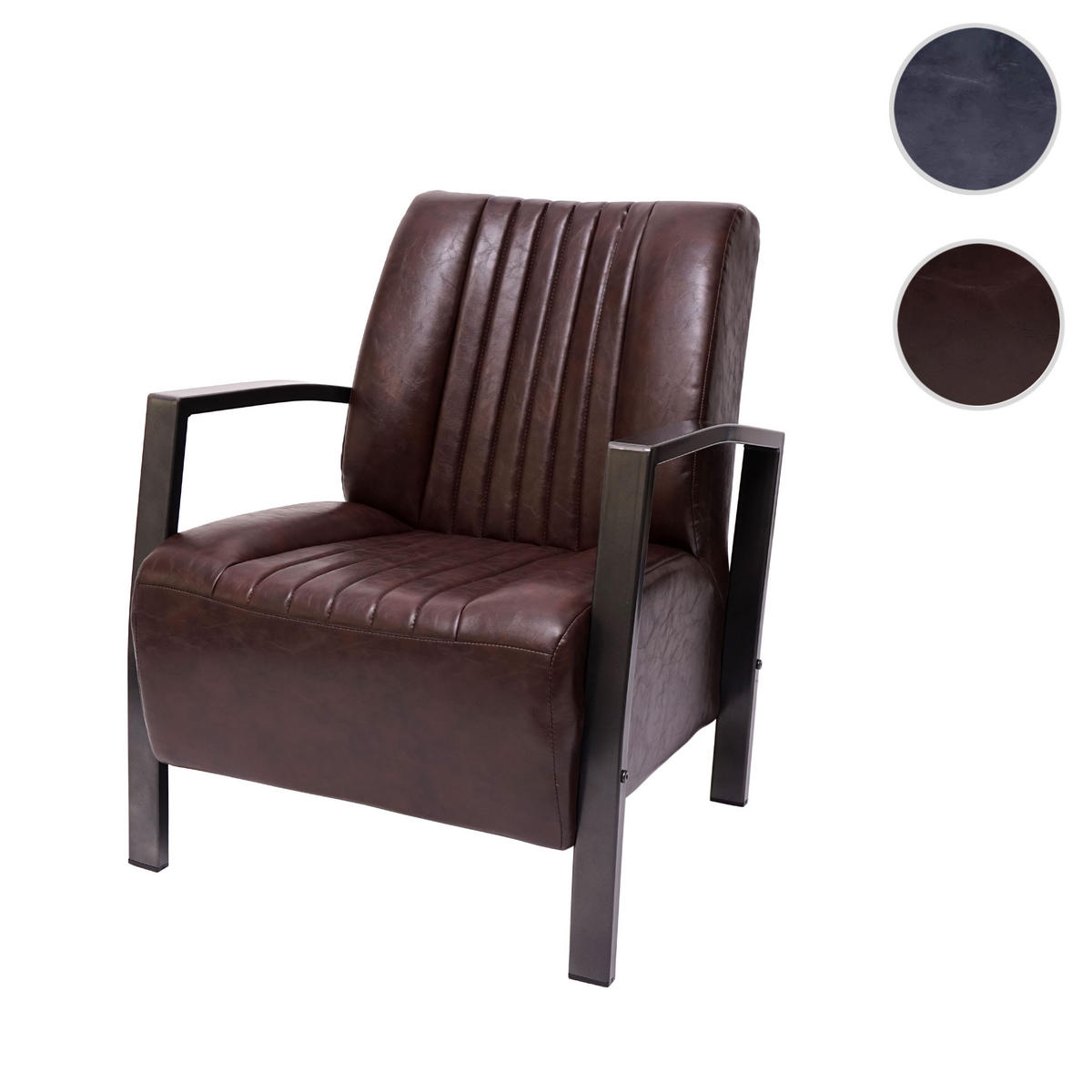 RELAXSESSEL Braun - Braun, Textil (68/84/72cm) - MCW