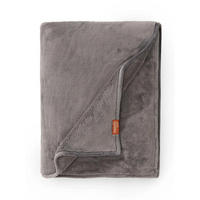 DECKE Cosi Grau 200/220 cm - Grau, Textil (200/220cm) - benuta