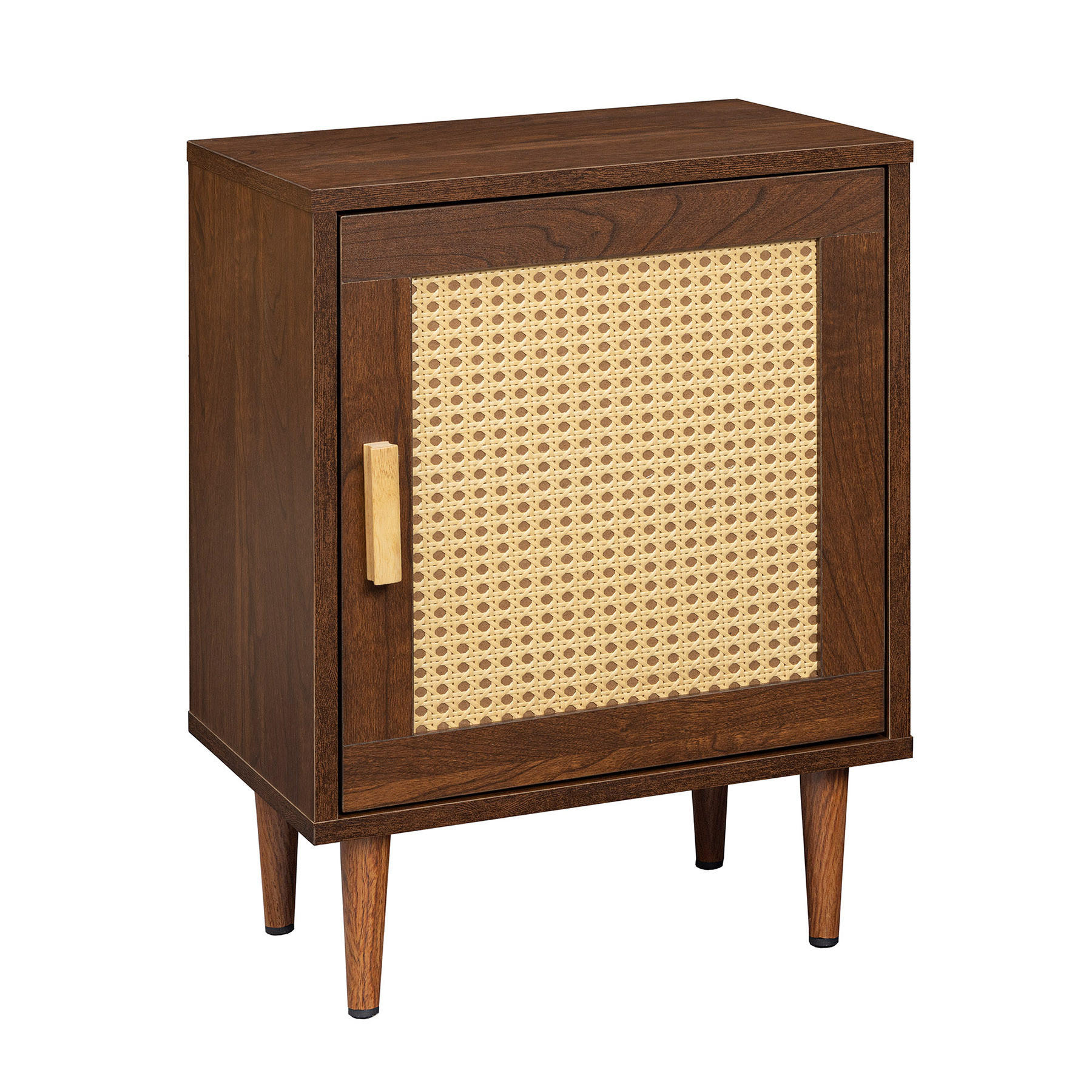 NACHTTISCH VIENNA Schichtholz Braun 60 cm - Braun, Holz/Holzwerkstoff (40/58/30cm) - riess-ambiente