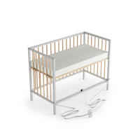 BEISTELLBETT Matratze Cloud Air Rollen & Umbauseite weiß/natur Dreamy 4in1 Bett - Weiß/Naturfarben, Holz (120/90/60cm) - Sämann – make a difference.