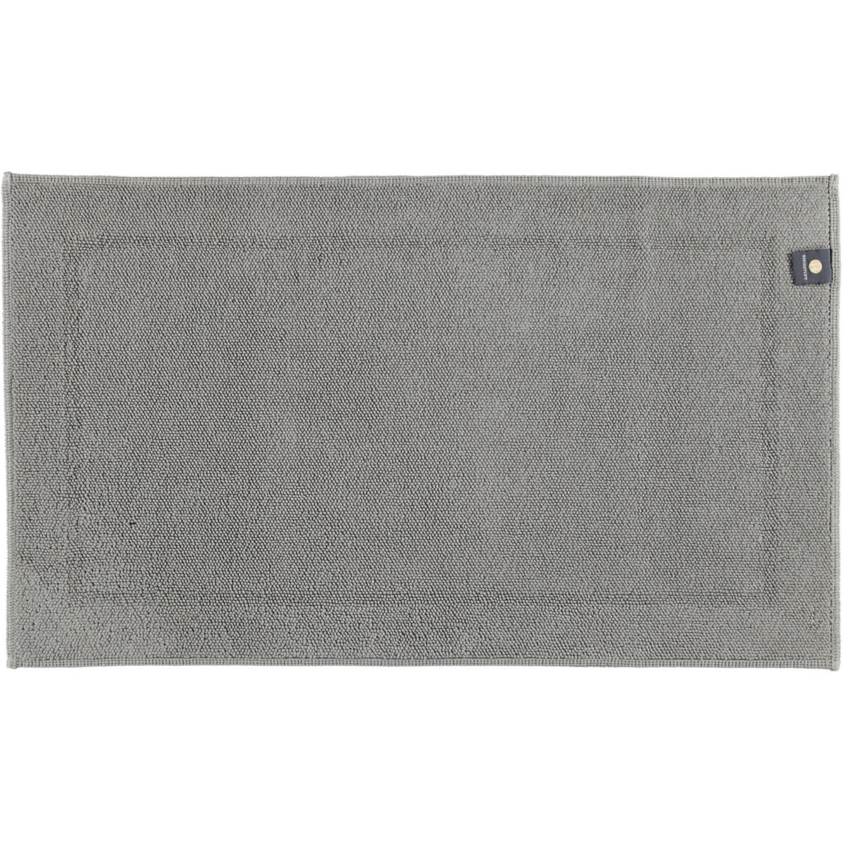 BADEMATTEN PEARL KIESEL - 85 - Grau, Textil (70/120cm) - Rhomtuft