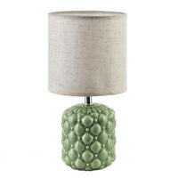 TISCHLAMPE Leti Grün 10/14/28.5 cm Keramik - Grün, Keramik (10/14/28.5cm) - Mondex