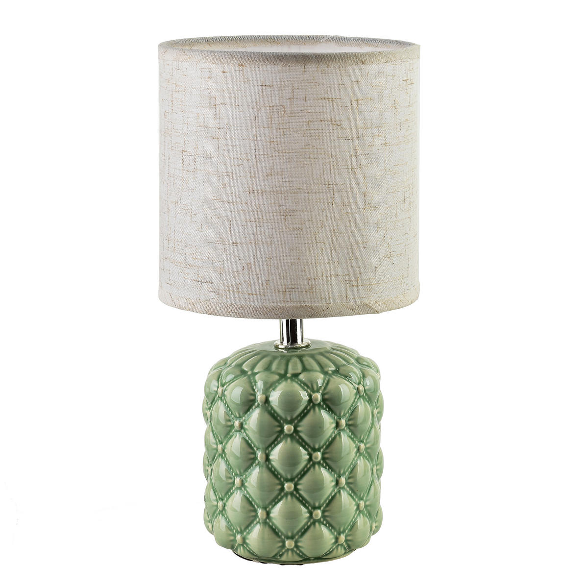 TISCHLAMPE Leti Grün 10/14/28.5 cm Keramik - Grün, Keramik (10/14/28.5cm) - Mondex