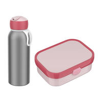 LUNCHSET MIT THERMOFLASCHE Campus Cool Pink 2er Set - Pink, Kunststoff (1/1/1cm) - Mepal