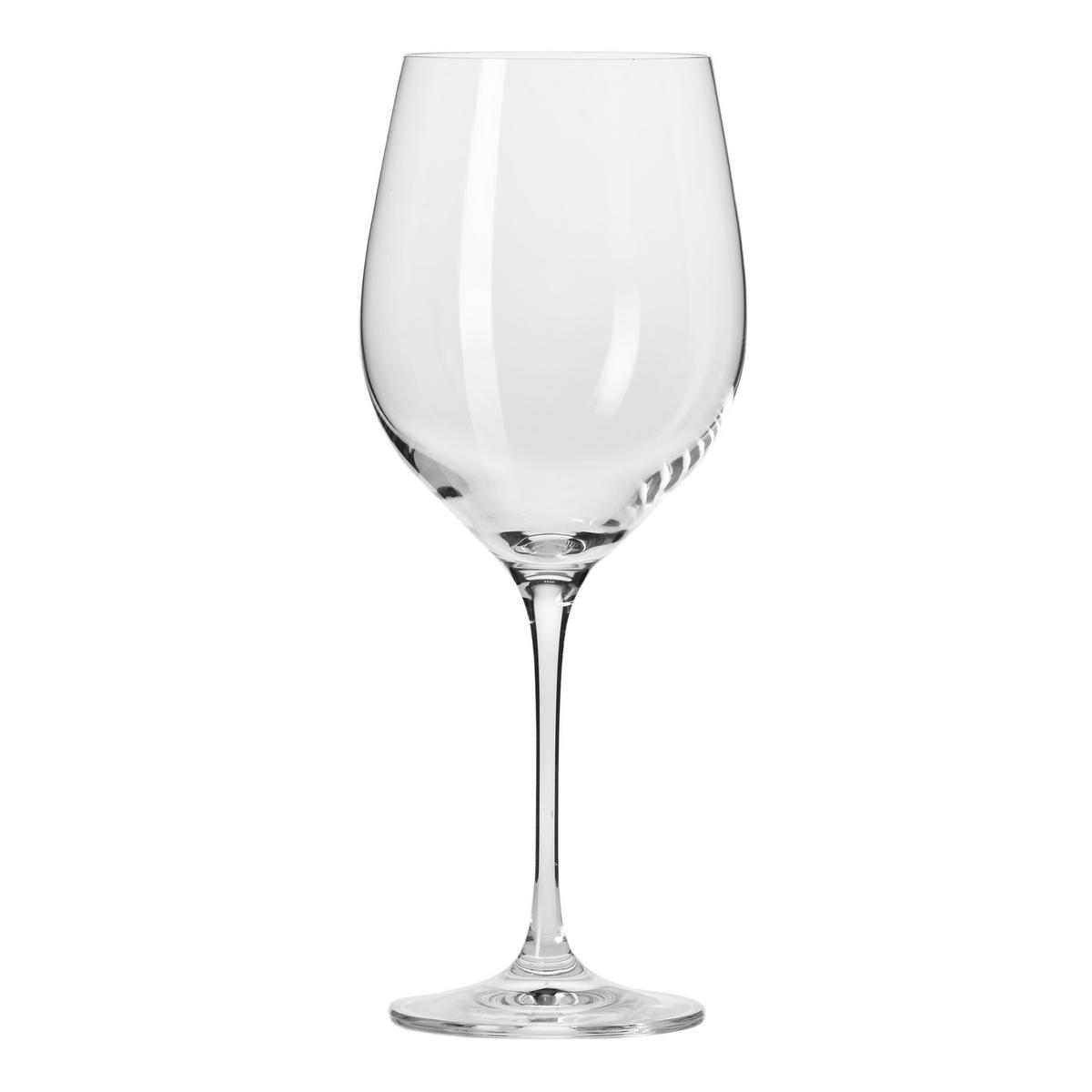 ROTWEINGLÄSER 6er-Set 530 ML - Transparent, Glas (0.45L) - Krosno Glass