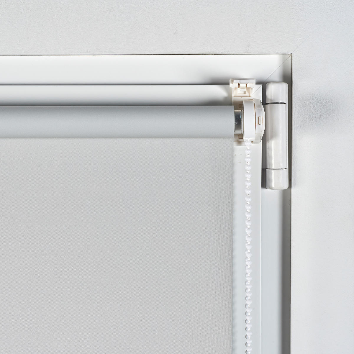 VERDUNKELUNGSROLLO, Hellgrau, 45 x 180 cm - Grau, Kunststoff (45/180cm) - STORESDECO