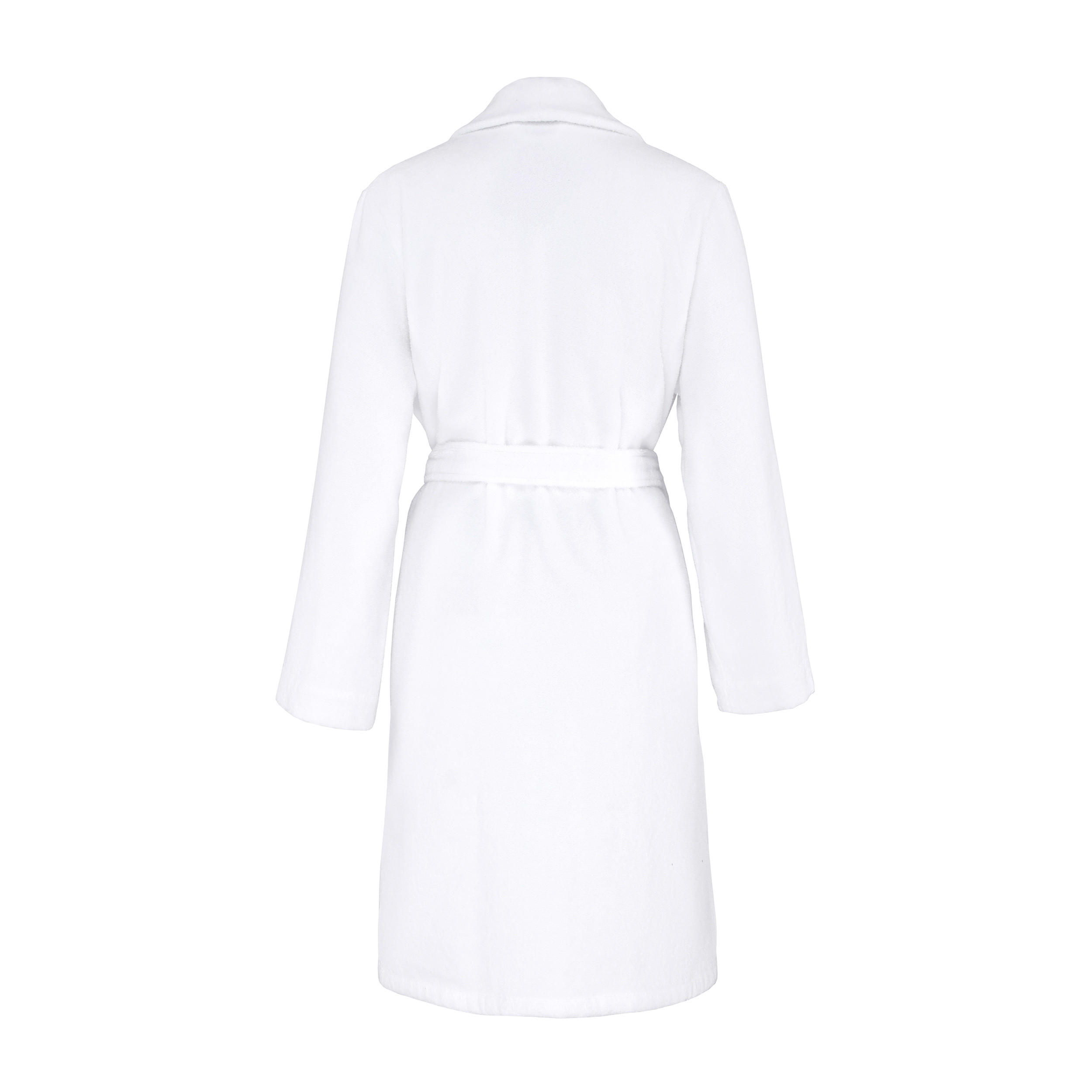 SCHALKRAGENMANTEL HOMEWEAR - Weiß, Textil (XL/XXLnull) - MÖVE