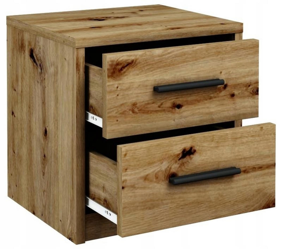 NACHTTISCH 2S Artisan Eiche 40/35/41 cm - Eiche Artisan, Holzwerkstoff (40/41/35cm) - Matkam Möbel