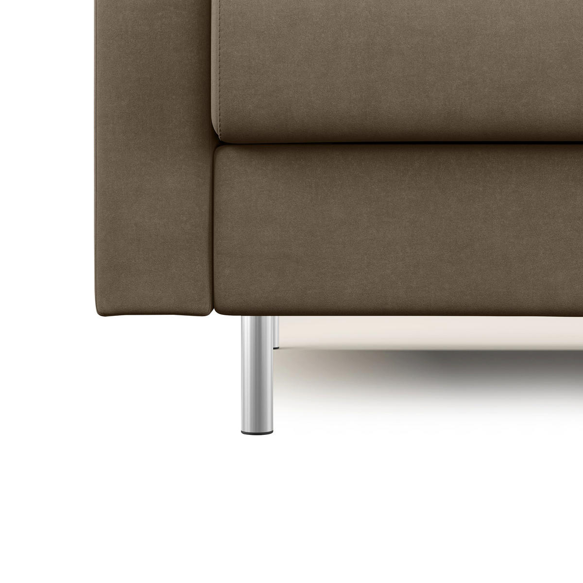 SCHLAFSOFA Megan - Braun, Textil (188/97/96cm) - Divani.store
