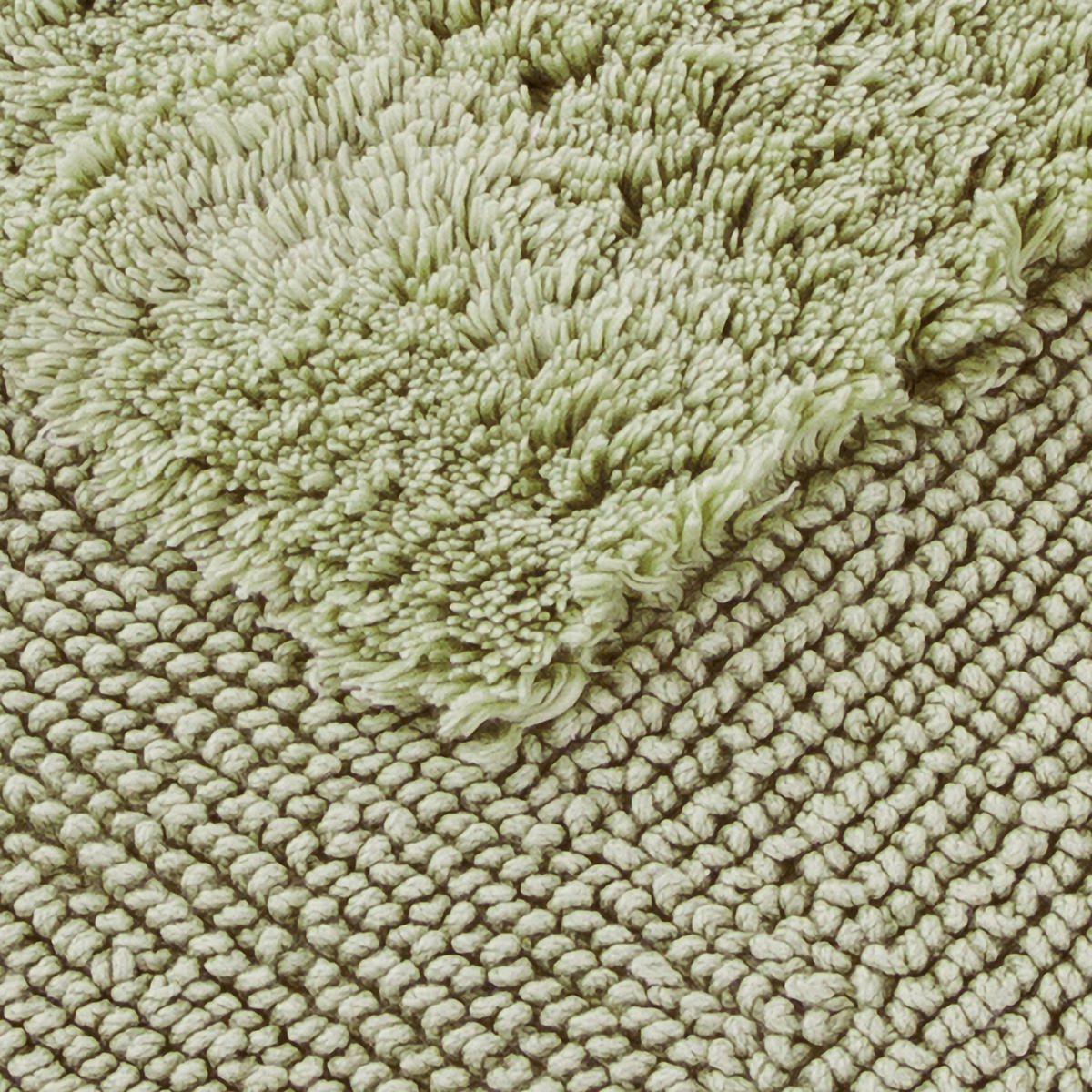 BADEMATTE DOUBLEFACE - Grün, Textil (60/100cm) - MÖVE