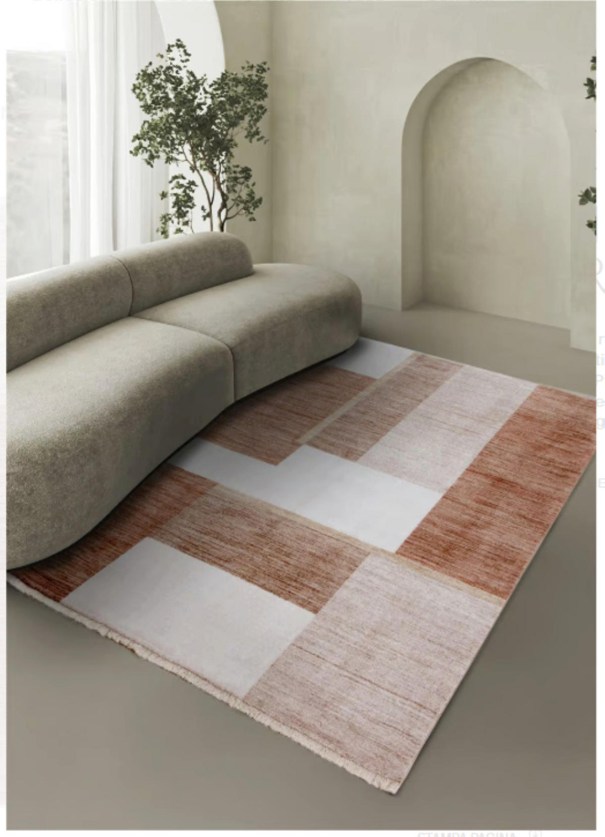 TEPPICH modern Flachgewebe MORY Rot 160 x 240 cm - Rot, Textil (160/240cm) - Novatrend