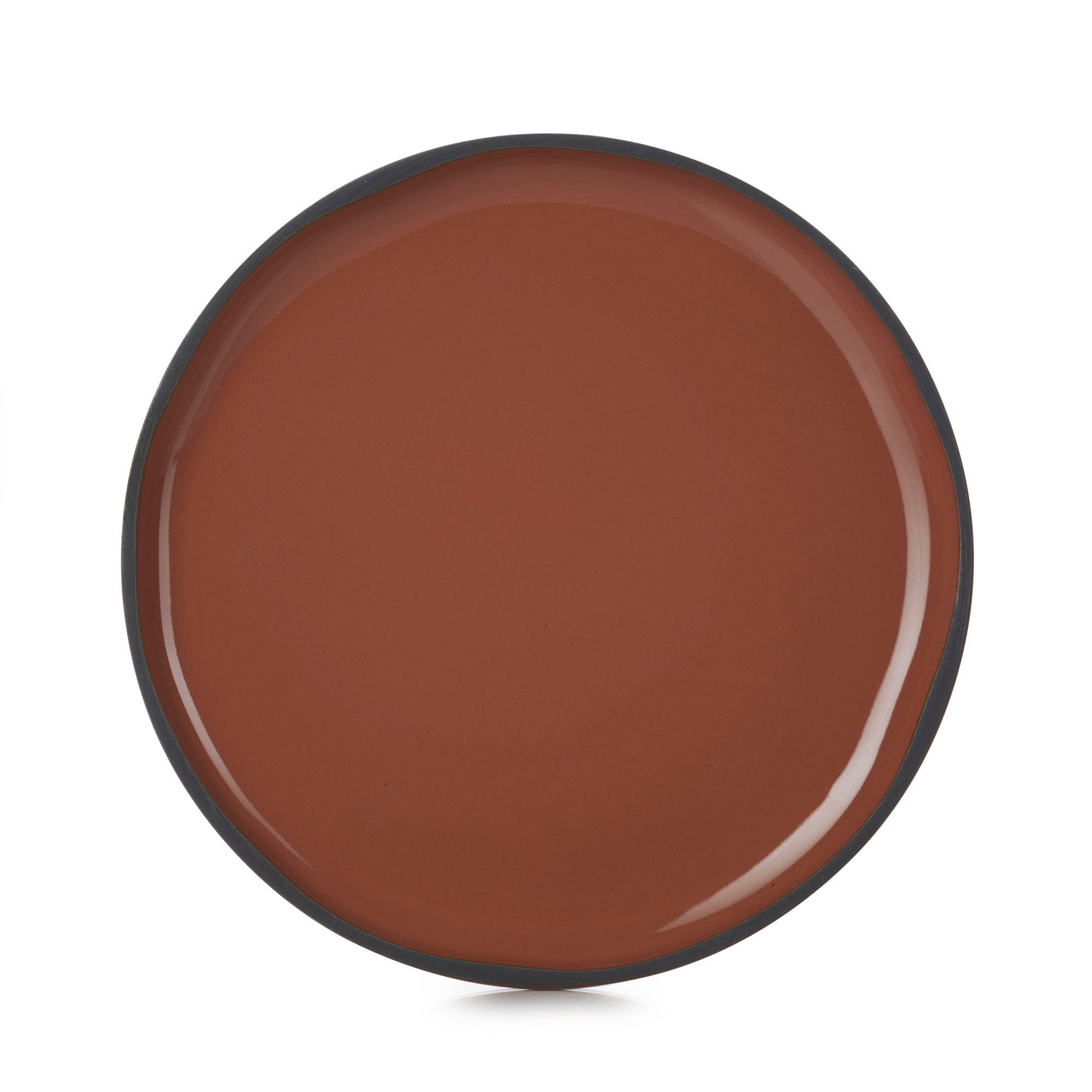 BROTTELLER CARACTERE 15 cm Zimt - Braun, Keramik (15cm) - Revol Porcelaine France