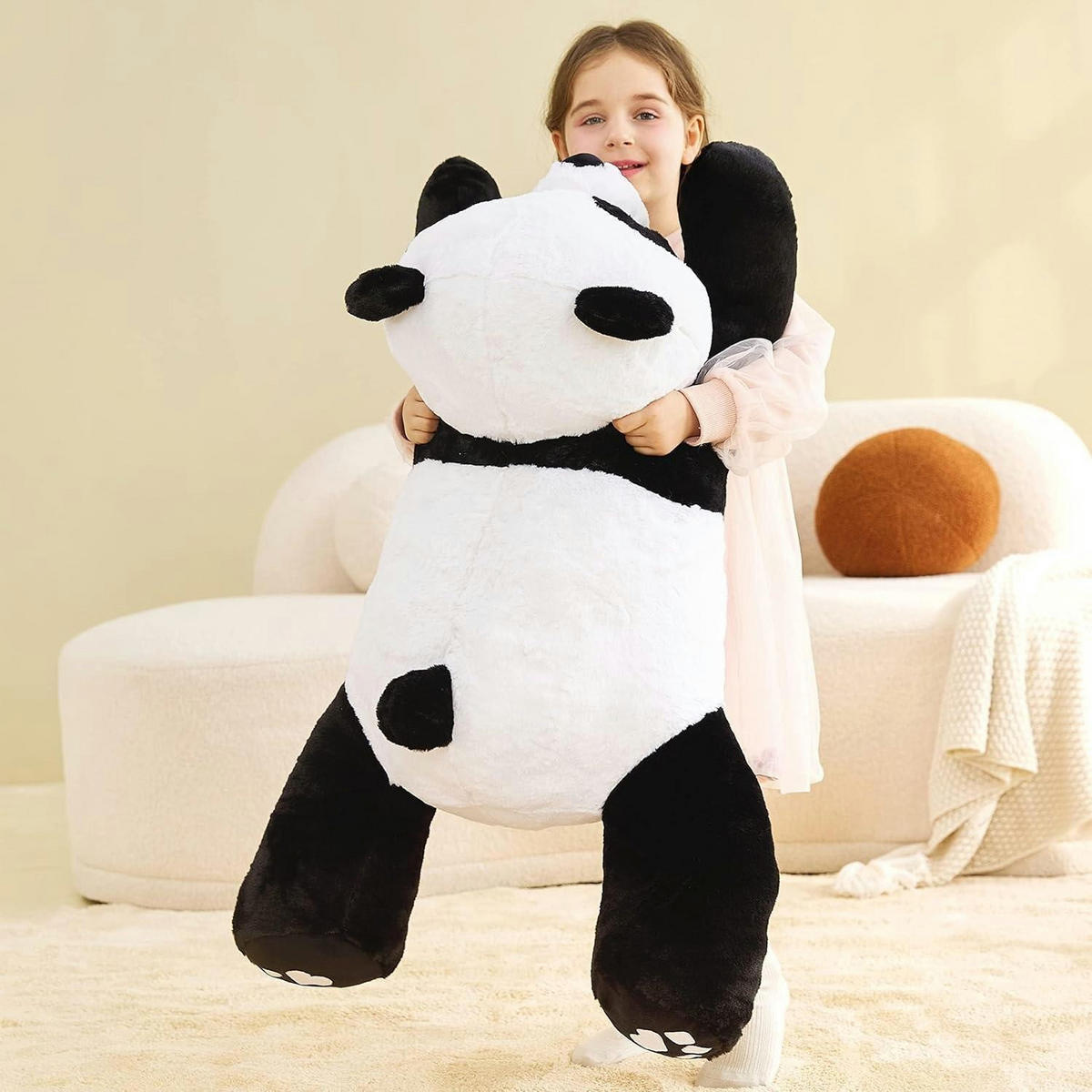STOFFTIER Panda 78 cm - Multicolor, Textil (33.8/78cm)