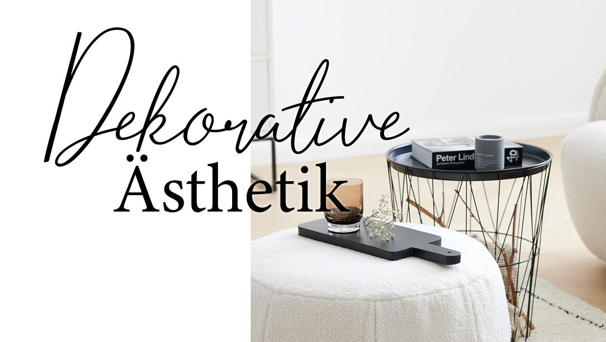 Dekorative Ästhetik Wohnzimmer