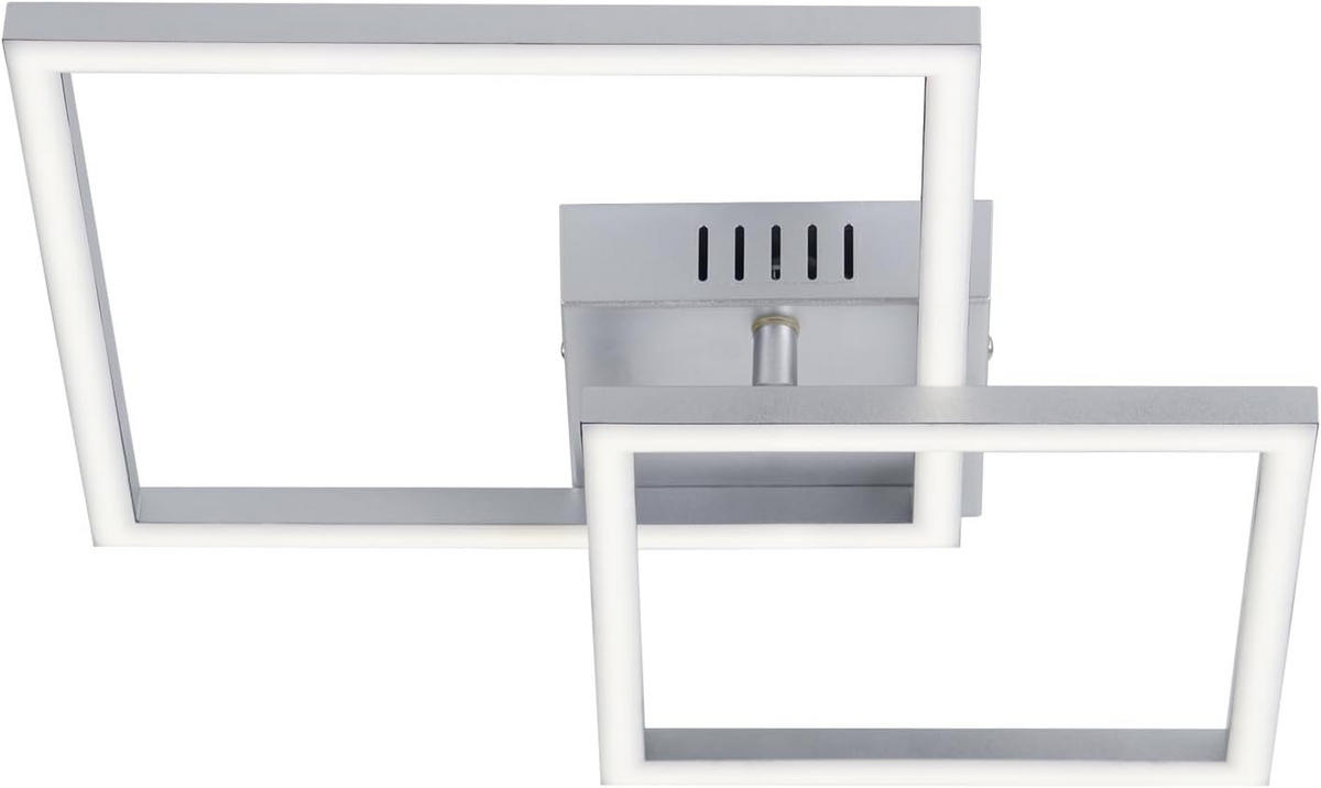 LED stropní svítidlo CLEO III 35/35/7 cm - černá, plast (35/35/7cm) - Nettlife