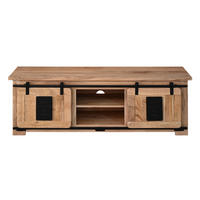 LOWBOARD LIBRO - Beige/Naturfarben, Holz (145/50/45cm) - SAM