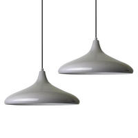 PENDELLEUCHTE Champion x2 35/20 - Grau, Metall (20/35/20cm) - Bamyum