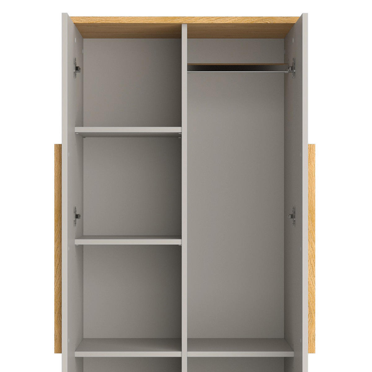 KINDERKLEIDERSCHRANK Malia Cashmere-Eiche 70 x 186.8 cm - Kaschmir, Holzwerkstoff (70/186.8/53.4cm) - VitaliSpa