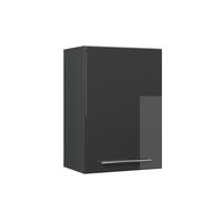 Schwarz Hochglanz/Anthrazit, Holzwerkstoff (50/72/34.1cm) - Vicco